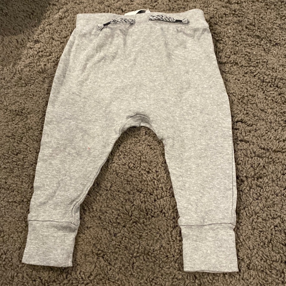 6-12m soft grey boys pants